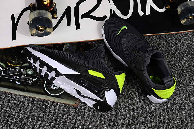 Nike Air Max 90 EZ Black Fluorscent Green Shoes